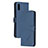 Coque Portefeuille Livre Cuir Etui Clapet H02X pour Xiaomi Redmi 9A Bleu