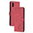 Coque Portefeuille Livre Cuir Etui Clapet H02X pour Xiaomi Redmi 9A Rouge