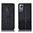 Coque Portefeuille Livre Cuir Etui Clapet H03P pour Xiaomi Mi 12 Lite 5G Noir