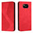 Coque Portefeuille Livre Cuir Etui Clapet H03X pour Xiaomi Poco X3 NFC Rouge