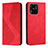 Coque Portefeuille Livre Cuir Etui Clapet H03X pour Xiaomi Redmi 10 India Rouge