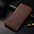 Coque Portefeuille Livre Cuir Etui Clapet H04 pour Apple iPhone 14 Marron