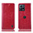 Coque Portefeuille Livre Cuir Etui Clapet H04P pour Motorola Moto Edge 30 Fusion 5G Rouge