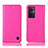 Coque Portefeuille Livre Cuir Etui Clapet H04P pour OnePlus Nord N20 5G Rose Rouge