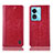 Coque Portefeuille Livre Cuir Etui Clapet H04P pour Oppo A58 5G Rouge