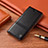 Coque Portefeuille Livre Cuir Etui Clapet H05P pour Realme 11 Pro+ Plus 5G Noir Petit