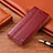 Coque Portefeuille Livre Cuir Etui Clapet H05P pour Samsung Galaxy A10s Rouge