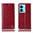 Coque Portefeuille Livre Cuir Etui Clapet H06P pour Oppo A58x 5G Rouge