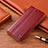 Coque Portefeuille Livre Cuir Etui Clapet H06P pour Oppo Reno11 Pro 5G Rouge Petit