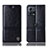 Coque Portefeuille Livre Cuir Etui Clapet H07P pour Motorola Moto Edge 30 Fusion 5G Noir
