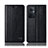 Coque Portefeuille Livre Cuir Etui Clapet H07P pour Oppo Reno8 Z 5G Noir