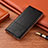 Coque Portefeuille Livre Cuir Etui Clapet H08 pour Apple iPhone 15 Pro Noir