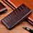 Coque Portefeuille Livre Cuir Etui Clapet H08P pour Realme GT2 Master Explorer Marron