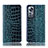 Coque Portefeuille Livre Cuir Etui Clapet H08P pour Xiaomi Mi 12S 5G Bleu