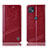 Coque Portefeuille Livre Cuir Etui Clapet H09P pour Motorola Moto G50 5G Rouge