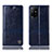Coque Portefeuille Livre Cuir Etui Clapet H09P pour Oppo A94 5G Bleu