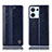 Coque Portefeuille Livre Cuir Etui Clapet H09P pour Oppo Reno9 Pro 5G Bleu