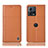 Coque Portefeuille Livre Cuir Etui Clapet H10P pour Motorola Moto Edge 30 Fusion 5G Orange