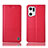 Coque Portefeuille Livre Cuir Etui Clapet H10P pour Oppo Find X5 Pro 5G Rouge