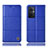 Coque Portefeuille Livre Cuir Etui Clapet H10P pour Oppo Reno8 Z 5G Bleu
