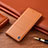 Coque Portefeuille Livre Cuir Etui Clapet H11P pour Huawei Mate 60 Pro Orange