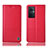 Coque Portefeuille Livre Cuir Etui Clapet H11P pour OnePlus Nord N20 5G Rouge