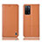 Coque Portefeuille Livre Cuir Etui Clapet H11P pour Oppo A53s 5G Orange