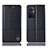 Coque Portefeuille Livre Cuir Etui Clapet H11P pour Oppo F21s Pro 5G Noir
