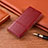 Coque Portefeuille Livre Cuir Etui Clapet H14 pour Apple iPhone 13 Pro Max Rouge