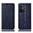 Coque Portefeuille Livre Cuir Etui Clapet H18P pour OnePlus Nord N20 5G Bleu