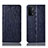Coque Portefeuille Livre Cuir Etui Clapet H18P pour OnePlus Nord N200 5G Bleu