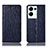 Coque Portefeuille Livre Cuir Etui Clapet H18P pour Oppo Reno8 Pro+ Plus 5G Bleu