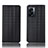 Coque Portefeuille Livre Cuir Etui Clapet H20P pour Oppo A56S 5G Noir
