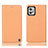 Coque Portefeuille Livre Cuir Etui Clapet H21P pour Motorola Moto G32 Orange