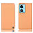 Coque Portefeuille Livre Cuir Etui Clapet H21P pour Oppo A58 5G Orange