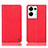 Coque Portefeuille Livre Cuir Etui Clapet H21P pour Oppo Reno9 Pro+ Plus 5G Rouge