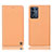 Coque Portefeuille Livre Cuir Etui Clapet H21P pour Realme Q3t 5G Orange Petit