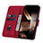 Coque Portefeuille Livre Cuir Etui Clapet HF2 pour Apple iPhone 14 Plus Petit