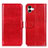 Coque Portefeuille Livre Cuir Etui Clapet K01Z pour Samsung Galaxy M04 Rouge