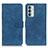 Coque Portefeuille Livre Cuir Etui Clapet K03Z pour Samsung Galaxy M13 4G Bleu