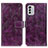 Coque Portefeuille Livre Cuir Etui Clapet K04Z pour Nokia G60 5G Violet