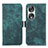 Coque Portefeuille Livre Cuir Etui Clapet K09Z pour Huawei Honor 90 5G Vert