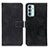 Coque Portefeuille Livre Cuir Etui Clapet KZ07 pour Samsung Galaxy M23 5G Noir