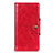 Coque Portefeuille Livre Cuir Etui Clapet L01 pour Alcatel 1C (2019) Rouge