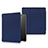 Coque Portefeuille Livre Cuir Etui Clapet L01 pour Amazon Kindle Oasis 7 inch Bleu