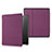 Coque Portefeuille Livre Cuir Etui Clapet L01 pour Amazon Kindle Oasis 7 inch Violet