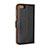 Coque Portefeuille Livre Cuir Etui Clapet L01 pour Asus Zenfone 4 Max ZC554KL Noir Petit