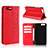 Coque Portefeuille Livre Cuir Etui Clapet L01 pour Asus Zenfone 4 ZE554KL Rouge