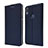 Coque Portefeuille Livre Cuir Etui Clapet L01 pour Asus Zenfone Max Pro M1 ZB601KL Bleu
