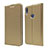 Coque Portefeuille Livre Cuir Etui Clapet L01 pour Asus Zenfone Max Pro M1 ZB601KL Or